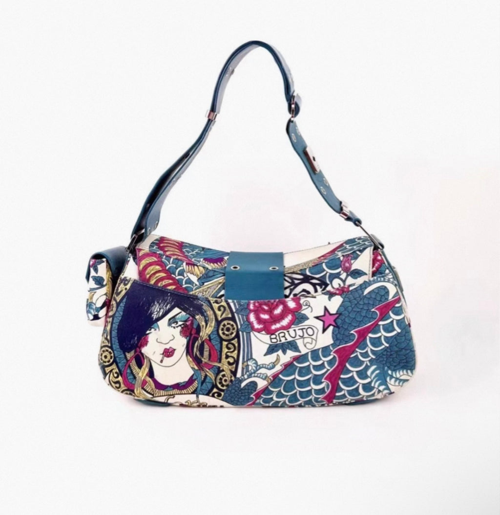 RARE Christian Dior 2004 Limited Edition Dior LovesJohn Columbus Street Chic Bag