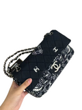 Chanel Bandana Flap Bag Quilted Canvas Medium