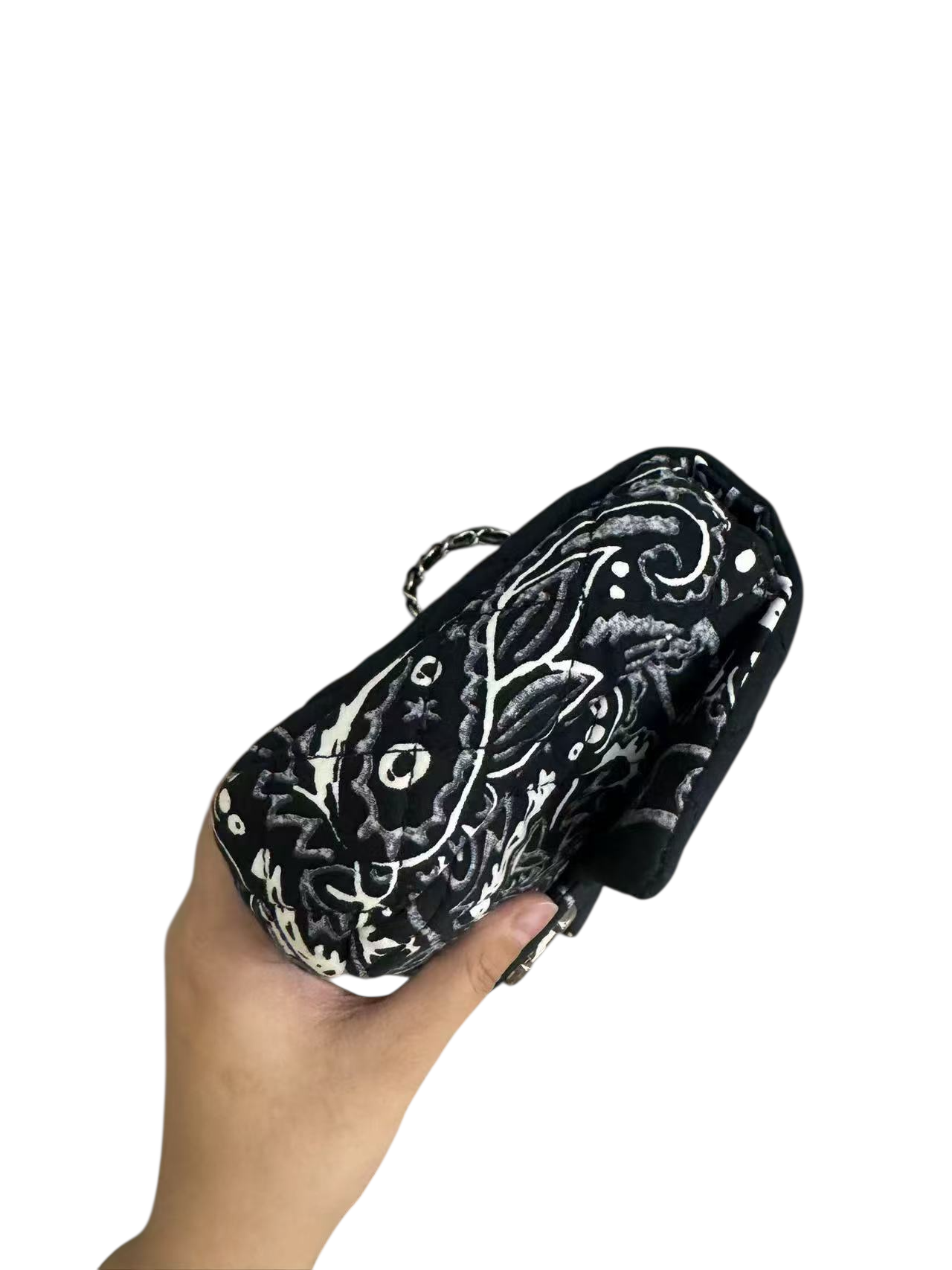 Chanel Bandana Flap Bag Quilted Canvas Medium