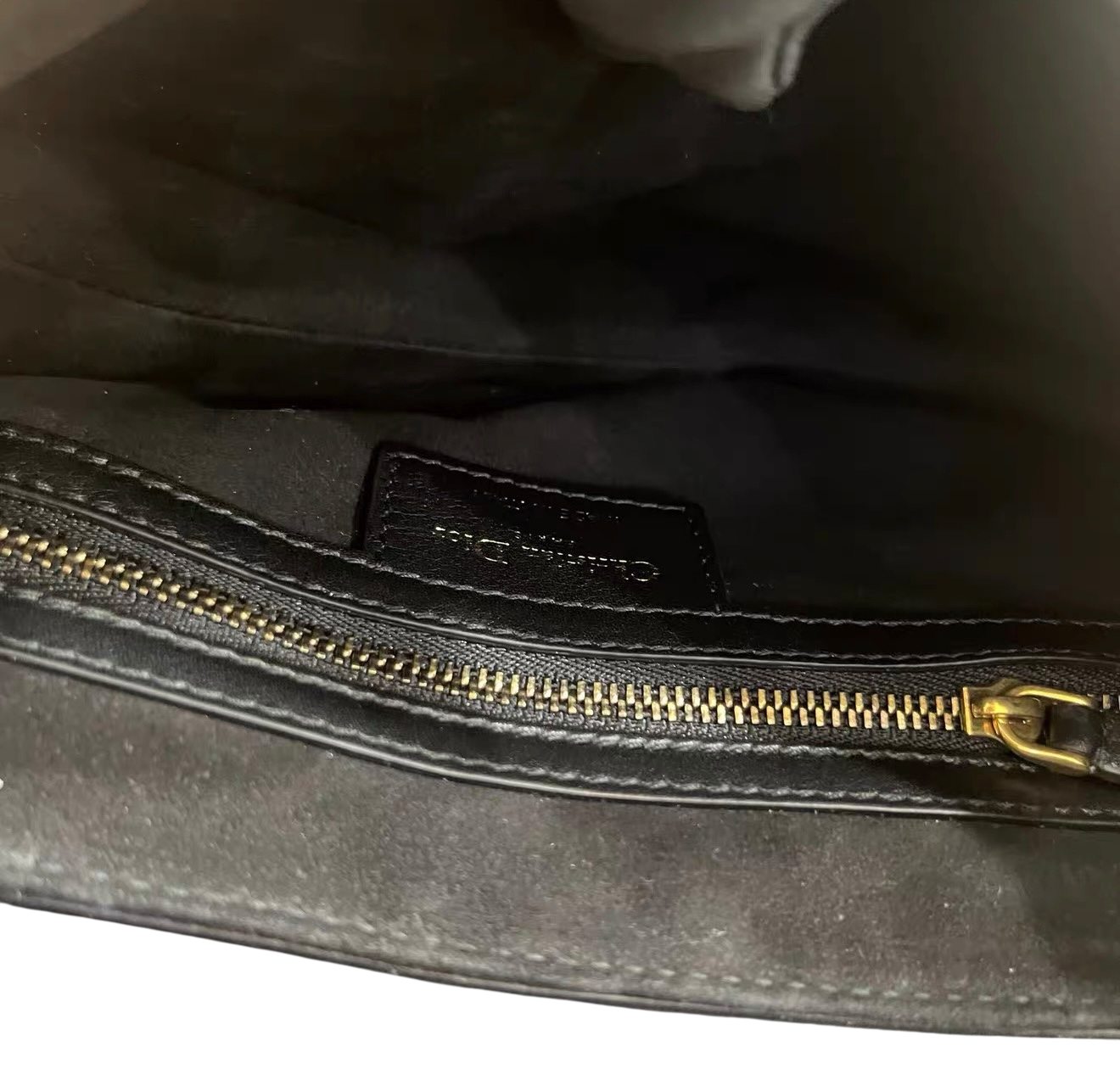 Dior Embroidered Fringe Beaded Medium Saddle Bag Green Multicolor