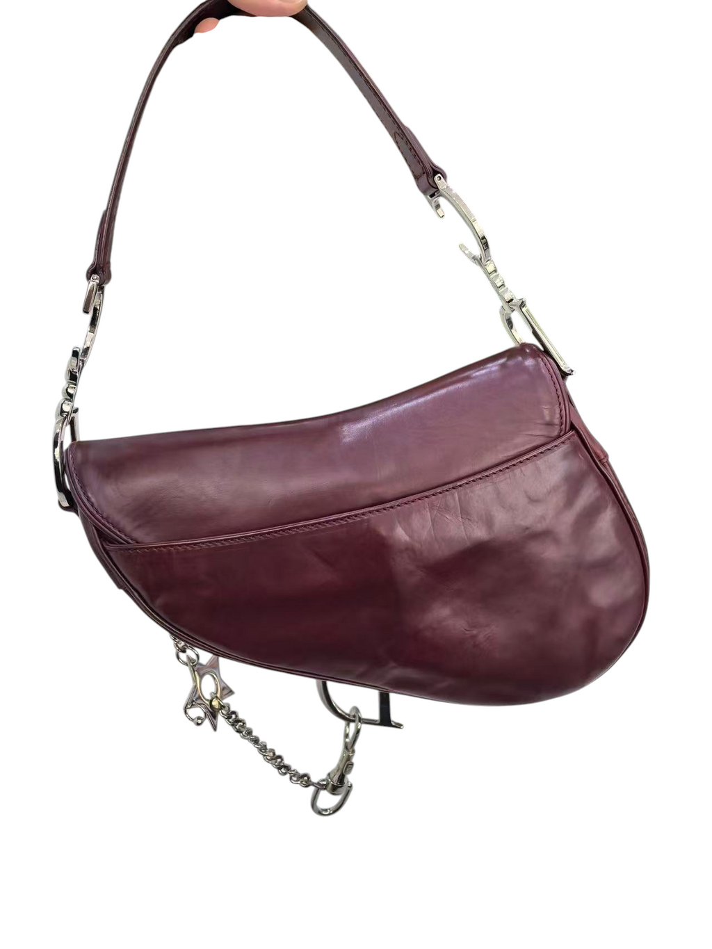 Dior Hardcore Piercing Saddle Bag