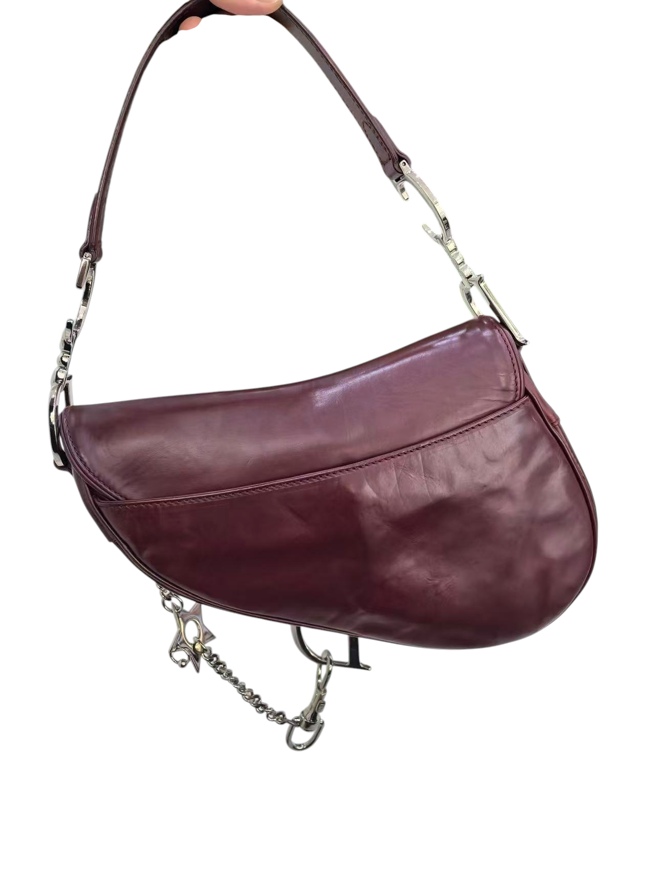 Dior Hardcore Piercing Saddle Bag