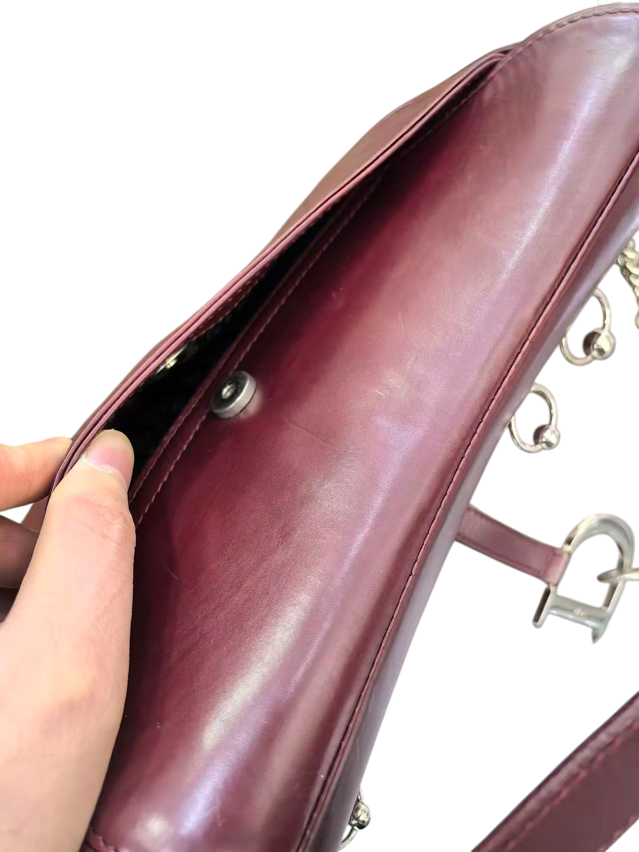 Dior Hardcore Piercing Saddle Bag